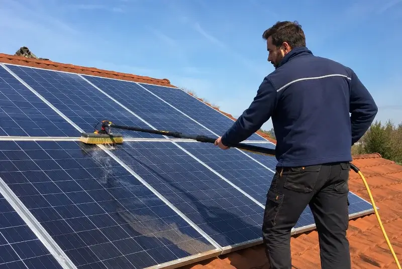 Nettoyage et entretien de panneaux solaires à Orthez